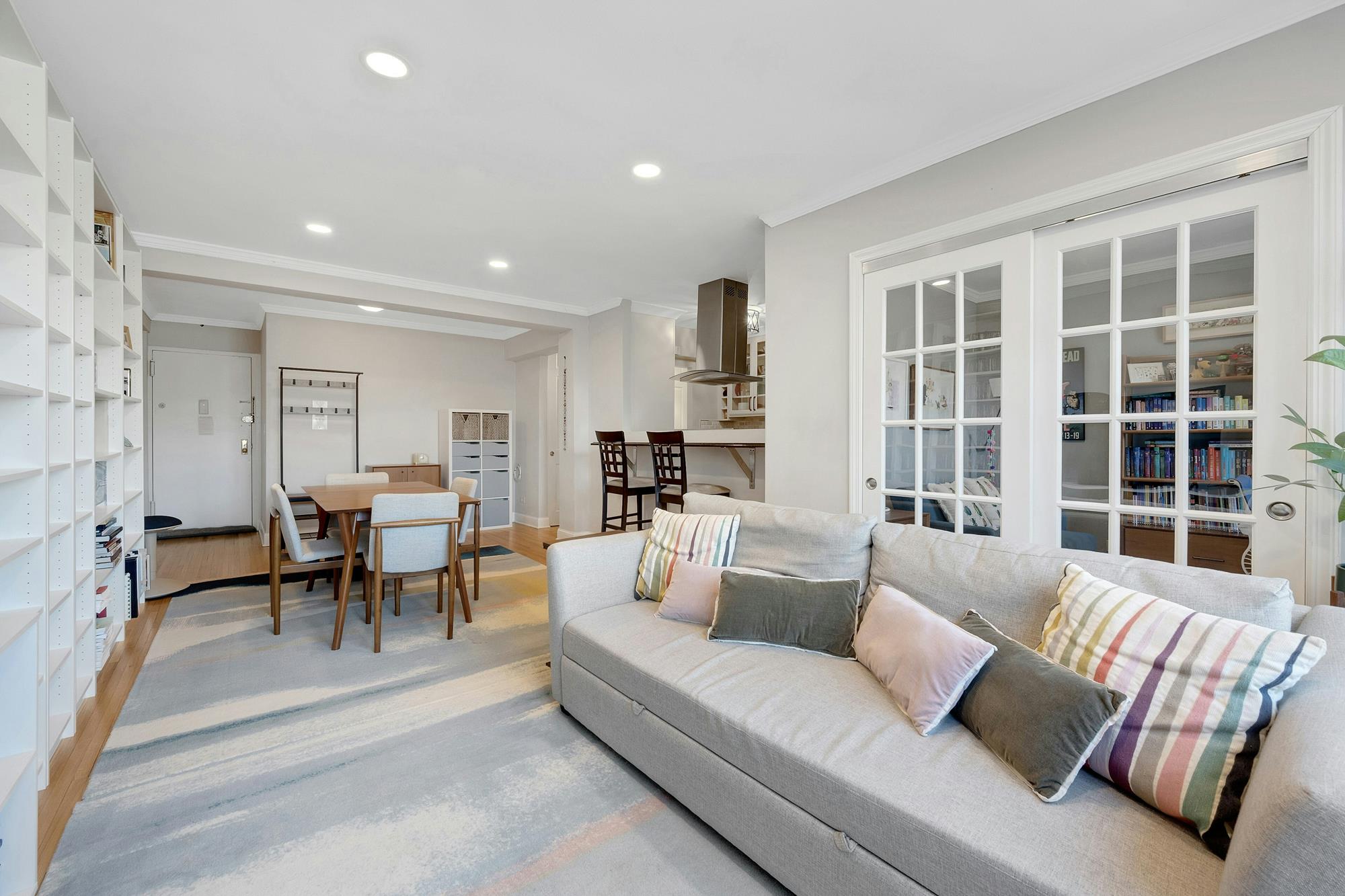 Mint Condition: Beautifully Renovated Junior-4 (Converted to 2-Bd.) Co-op with Doormen, Pool & Parking Availability