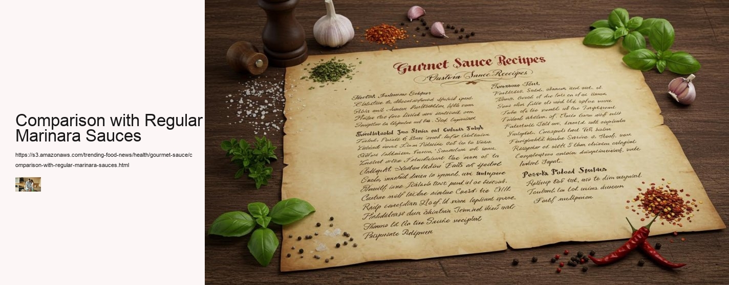 Comparison with Regular Marinara Sauces