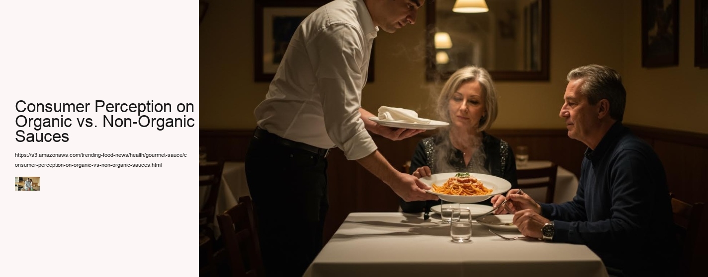 Consumer Perception on Organic vs. Non-Organic Sauces