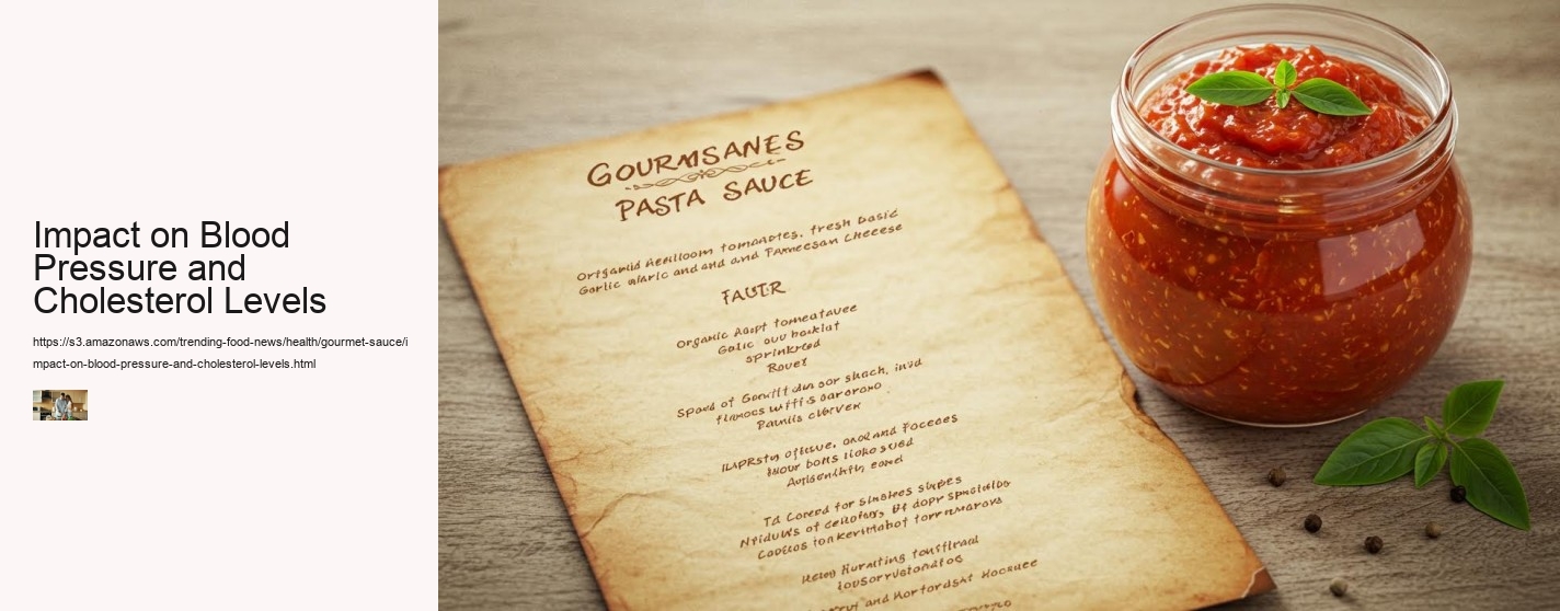 Impact on Blood Pressure and Cholesterol Levels