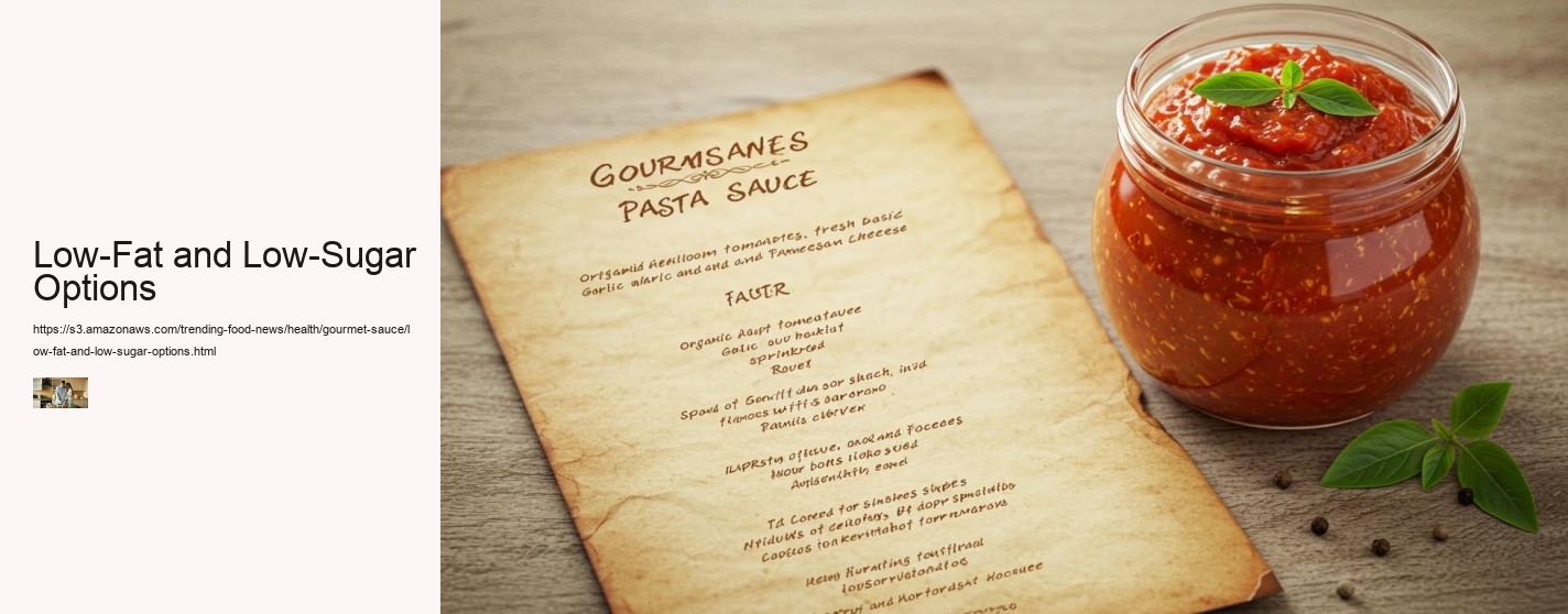 Low-Fat and Low-Sugar Options