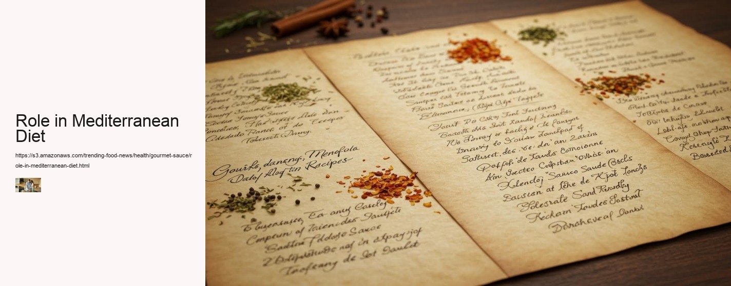 Role in Mediterranean Diet