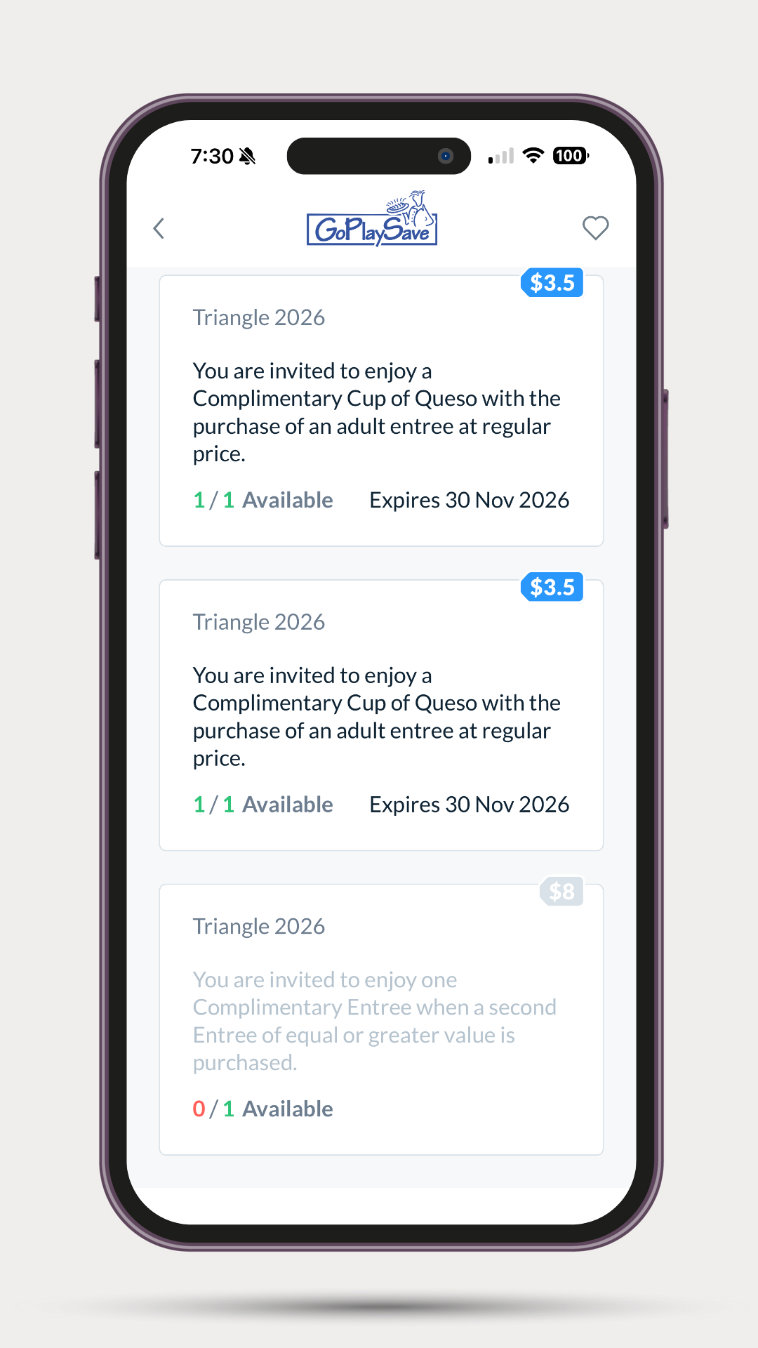 Offer is No Longer Available