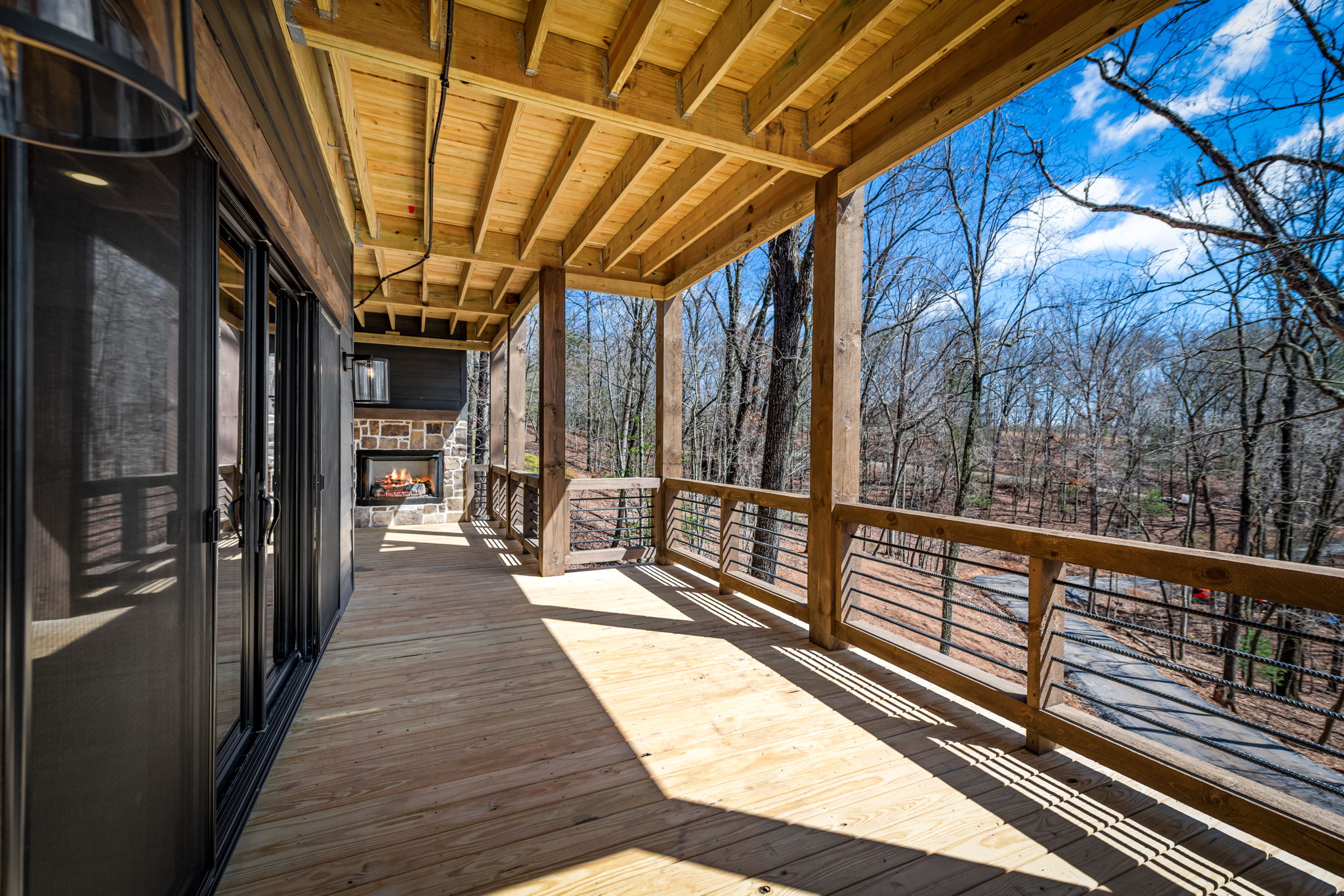 195 Wolf Creek Mountain Road custom home detail 8