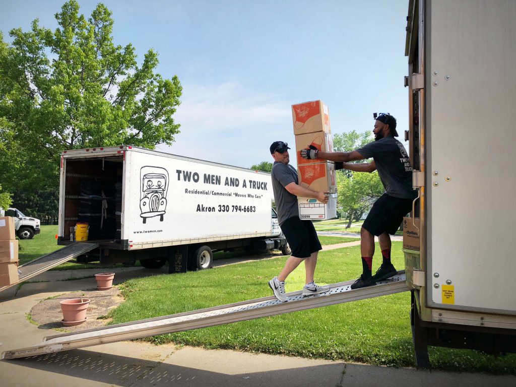 Ohio’s Top Rated Local® Moving Service Companies Award Winner TWO MEN AND A TRUCK® of Akron