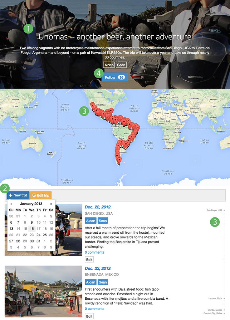 4 simple steps to create the best travel blogs on Trottin