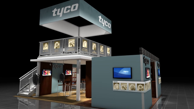 Tyco's NRF 2012 Booth Fly-through