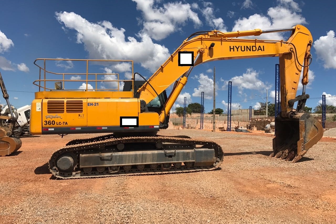 Hyundai r360 экскаватор