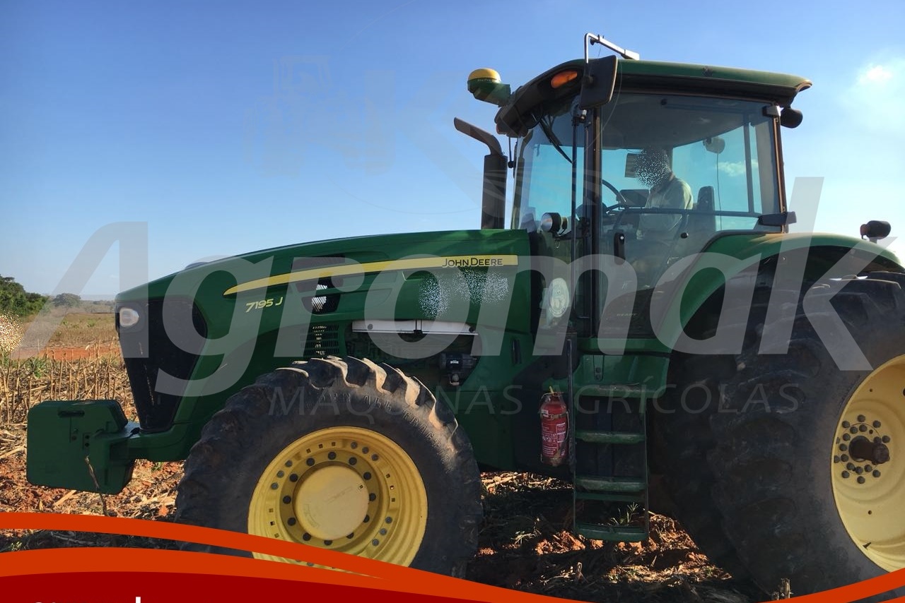 Trator John Deere 7195J 14/14 - Agromak Máquinas Agrícolas | Trucadao ...