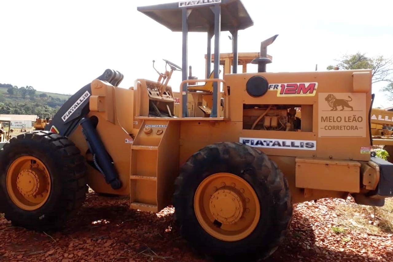 Pá carregadeira Fiatallis FR12 90/90 - Melo Leão Veículos Comerciais ...