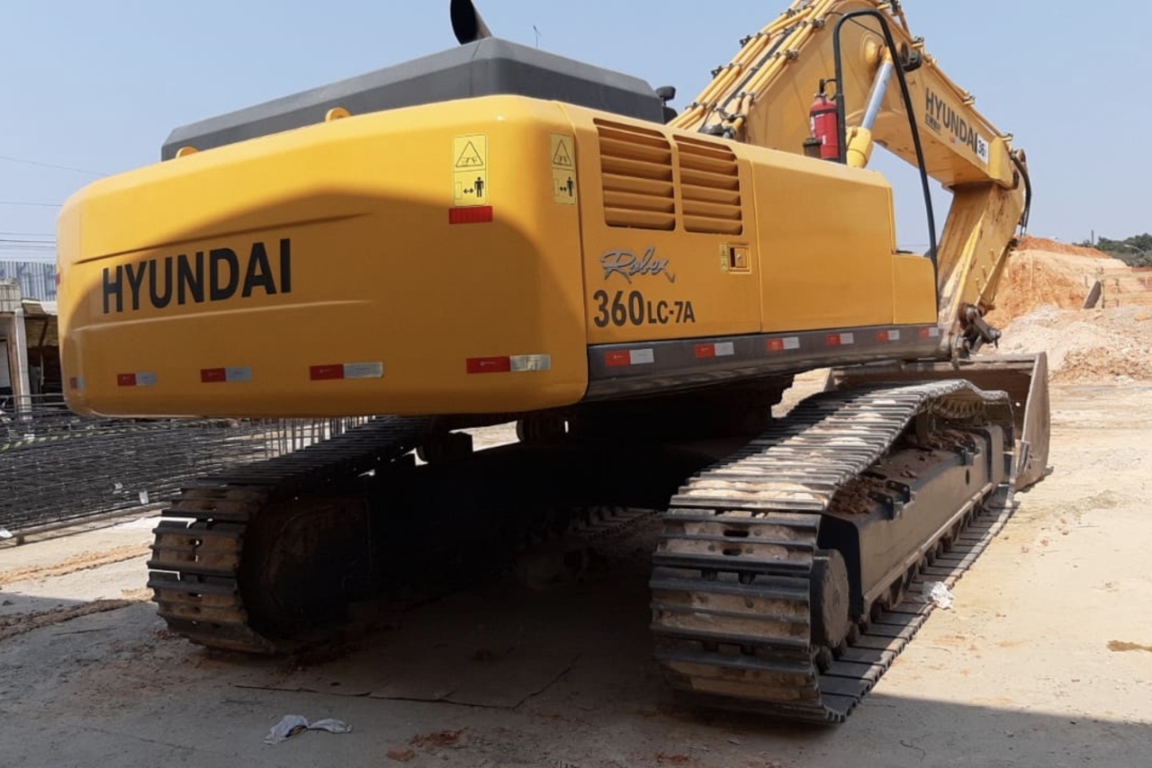 Hyundai r360 экскаватор