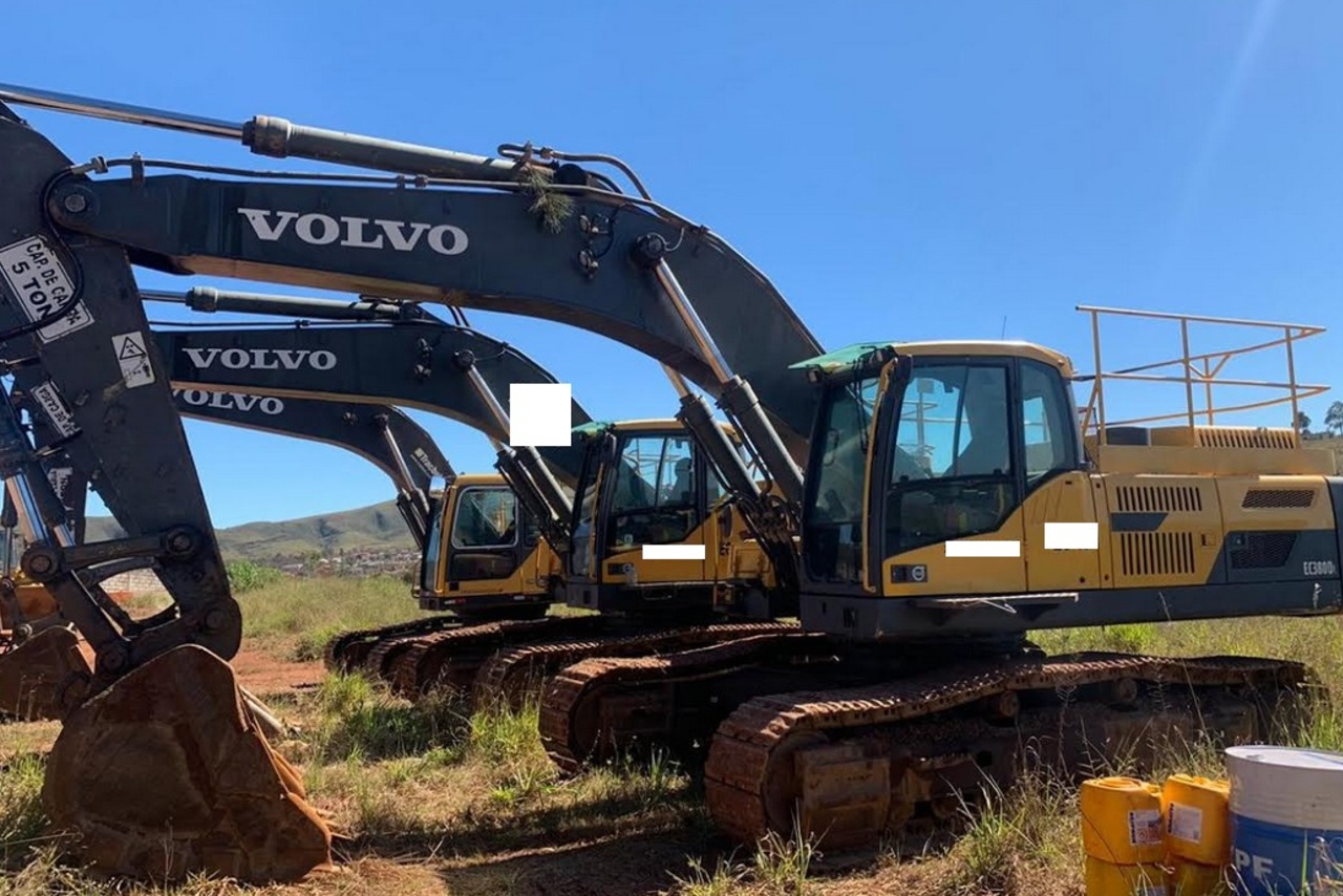 Экскаватор volvo ec380dl