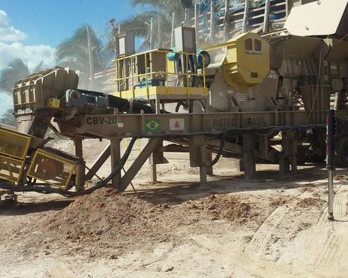 Britador Móvel Astec CMH3244 / CMH2238 25/25 - 5X Máquinas