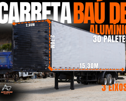 Bertolini Baú Alumínio | 3 eixos Furgão - 94/95