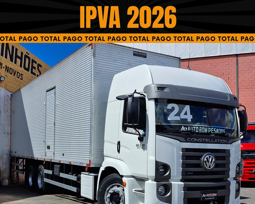 Volkswagen VW 26320 Constellation 6x2 Euro6