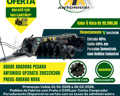 Antoniosi GP 20x34x360  - 