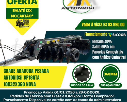 Antoniosi GP 18x34x360  - 