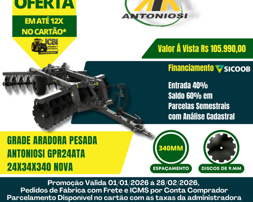 Antoniosi GPR 24x34x340  - 