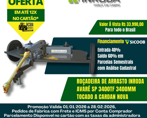 Inroda Tomada de Força SP3400TF - 