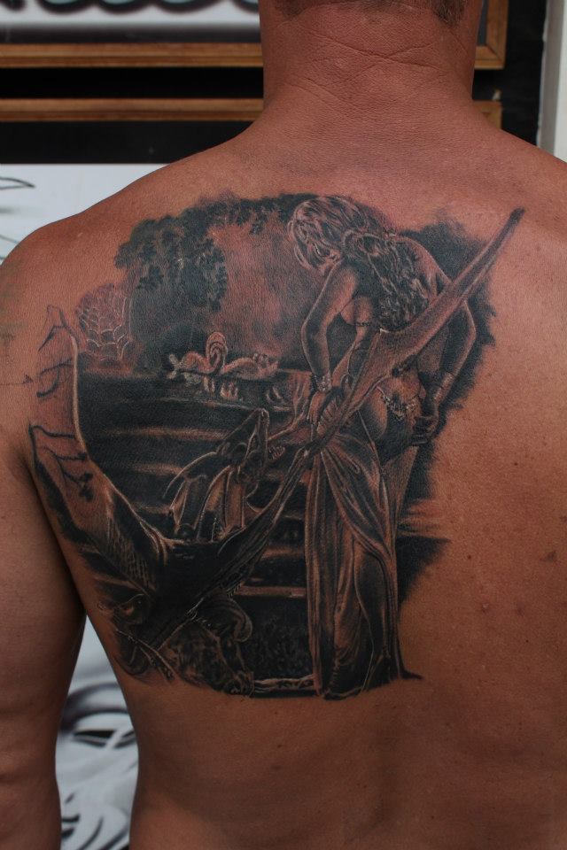 Amazing Back Tattoos By Approved Artists