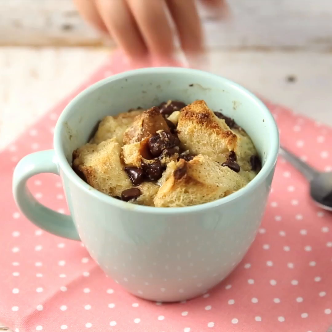 Image result for BREAD PUDDING IN A MUG