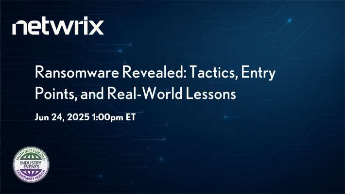 Netwrix: Ransomware Exposed: Strategies, Vulnerabilities, and Practical Insights