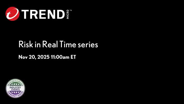Trend Micro Webinar: Smarter Decision Making via Network Intelligence