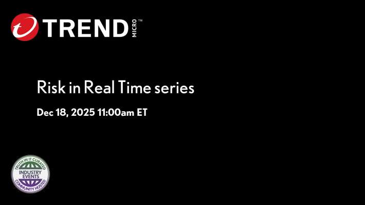 Trend Micro Webinar: Smarter Decision Making via Network Intelligence