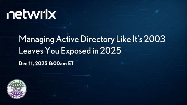 Rethinking Active Directory Management: Avoid 2003 Practices for 2025 Security