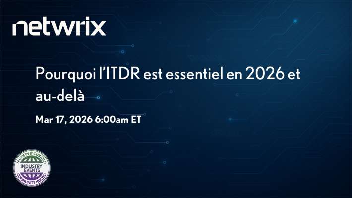 L'importance cruciale de l'ITDR pour 2026 et au-delà
