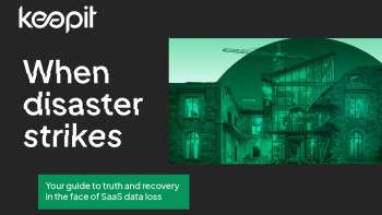 SaaS resilience, control, and recovery when disaster strikes