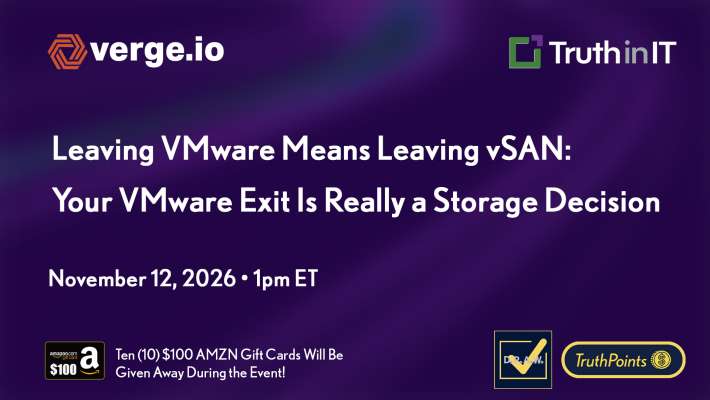 Leaving VMware Means Leaving vSAN: Your VMware Exit Is Really a Storage Decision