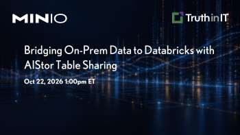 Connecting On-Prem Data to Databricks Through AIStor Table Sharing