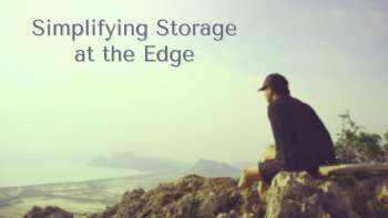 Software Defined Storage for the Edge of the Enterprise