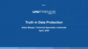 Truth in Data Protection: Unitrends