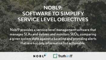 Nobl9: Software to Simplify Service Level Objectives