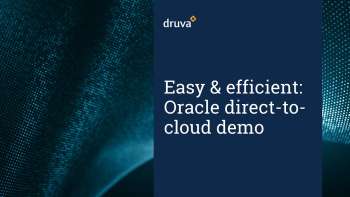 Easy & efficient: Oracle direct to cloud demo