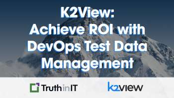 K2View: Achieve ROI with DevOps Test Data Management