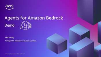 Agents for Amazon Bedrock | Amazon Web Services