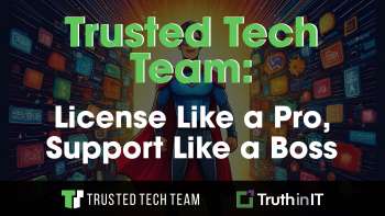 Trusted Tech Team: License Like a Pro, Support Like a Boss