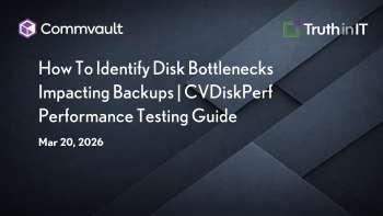 Identifying Disk Bottlenecks with CVDiskPerf