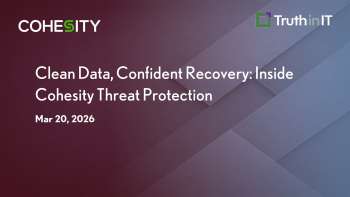 Threat Protection & Clean Data Recovery with Cohesity