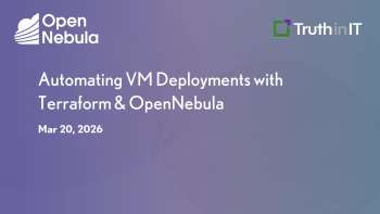 Automating VM Deployments with Terraform & OpenNebula