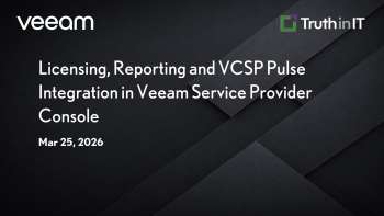Licensing & Reporting in Veeam Service Provider Console
