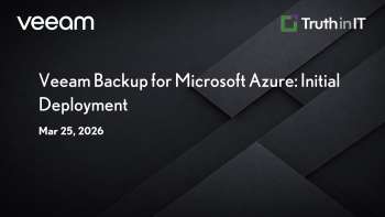 Deploying Veeam Backup for Microsoft Azure
