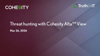 Automated Threat Hunting in Cohesity Alta View