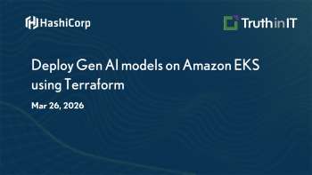 HashiCorp: Deploying Generative AI Models on Amazon EKS with Terraform