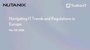 Nutanix: European IT Challenges: Sovereignty, Security & Cloud
