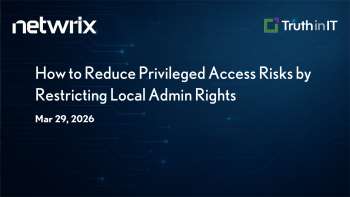 Removing Local Admin Rights with Least Privilege Manager