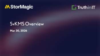 StorMagic SvKMS: Encryption Key Management Overview